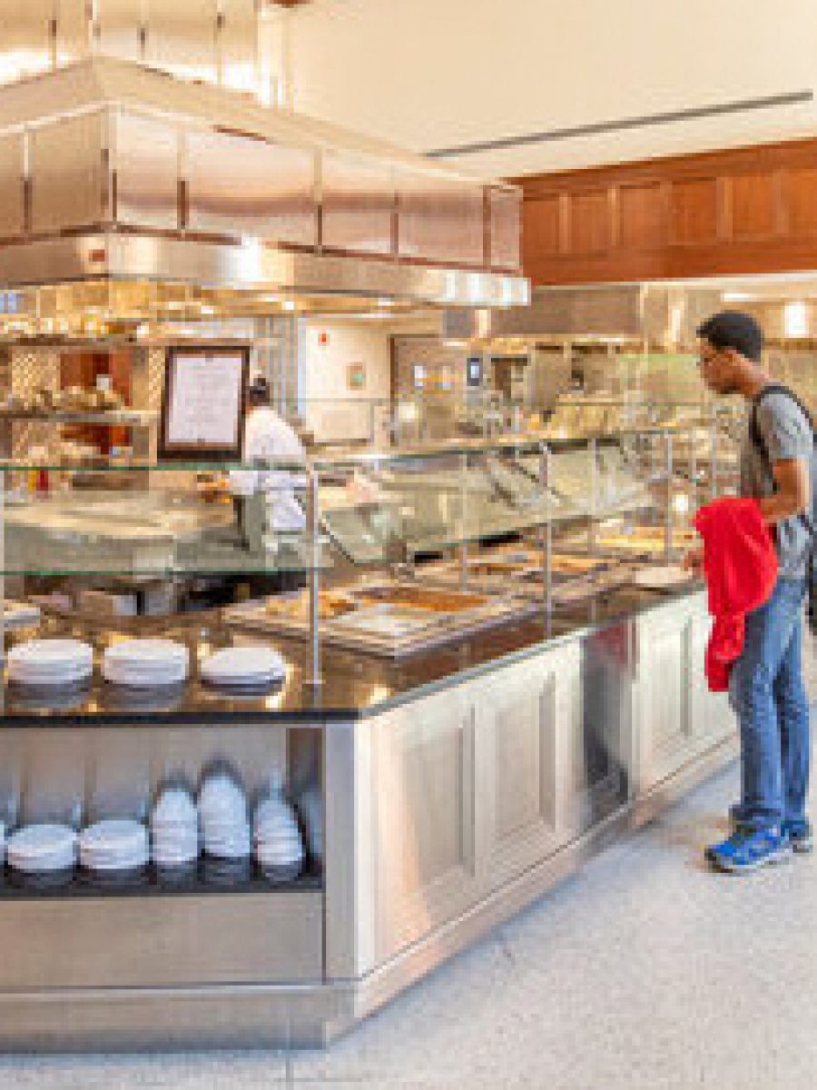 Peabody graduate students partner with Campus Dining to improve employee safety