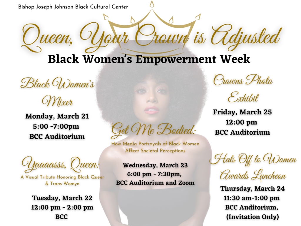Black Women’s Empowerment Week Black Cultural Center Vanderbilt