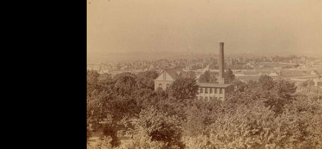 View of Nashville from Vanderbilt University, 1891