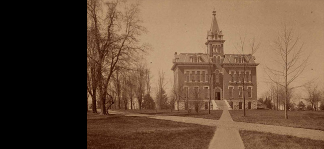 Science Hall, circa 1885