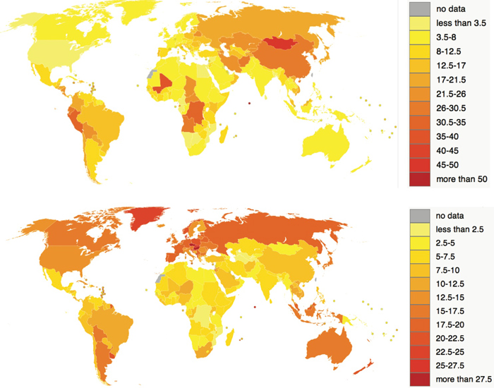 World Skin Cancer Map   Preventable.cancer.Figure1 Scaled 