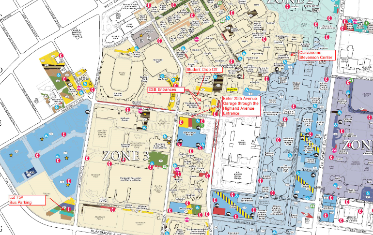 eskind vanderbilt campus map